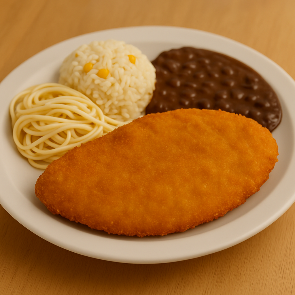 menú de comida corrida